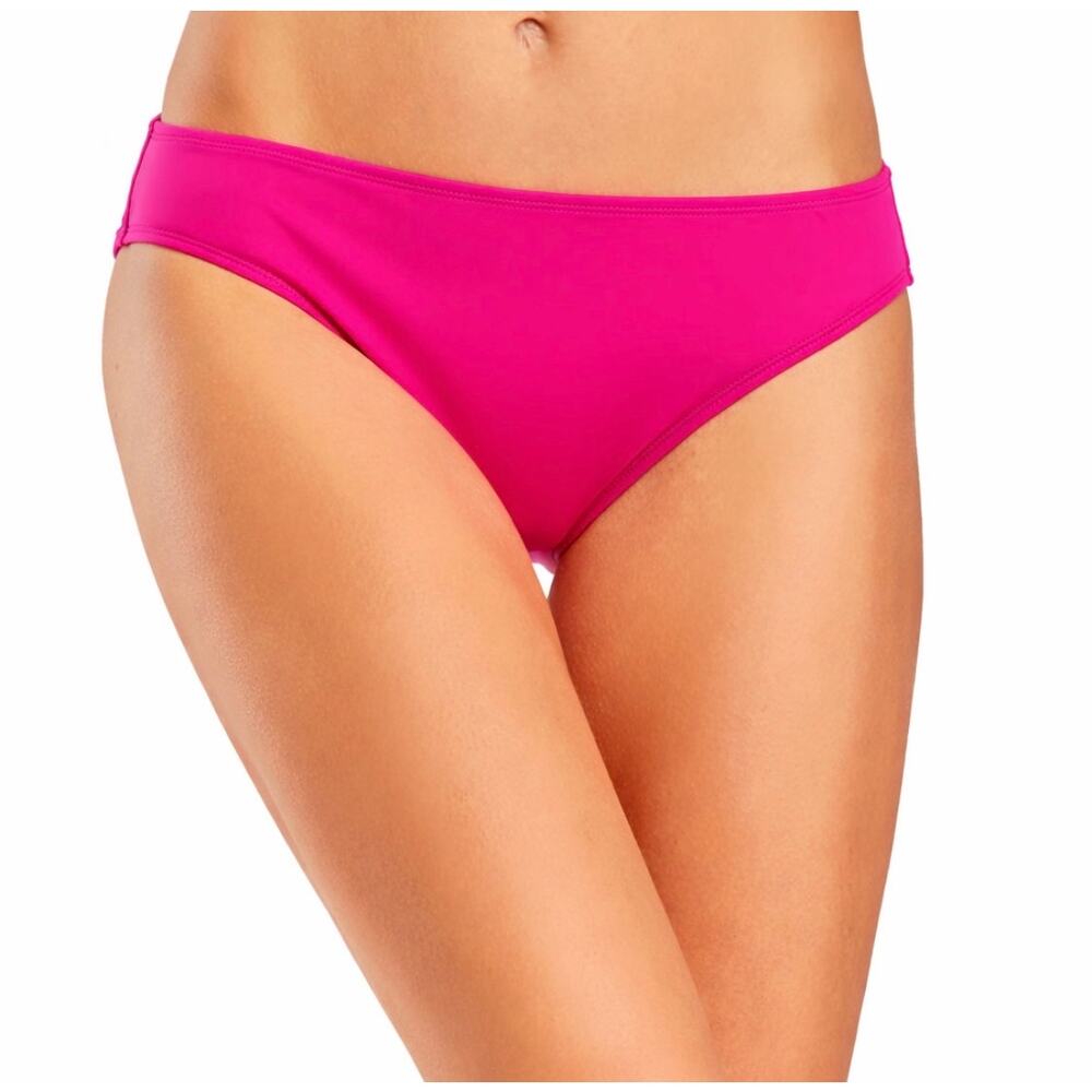 Lauren Ralph Lauren Hipster Bikini Bottom Full Coverage‎ in Hot Pink Size 14 NEW